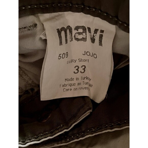 Mavi Men’s Utility Cargo Shorts 33 Beige Casual Outdoor Workwear - Picture 6 of 9